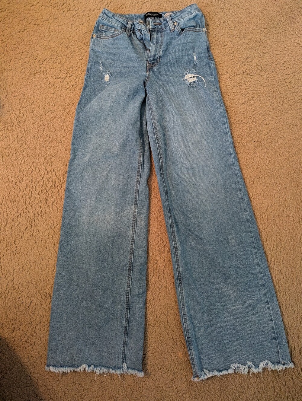 BCBGeneration High Rise Wide Leg Jeans Size 0 / 24